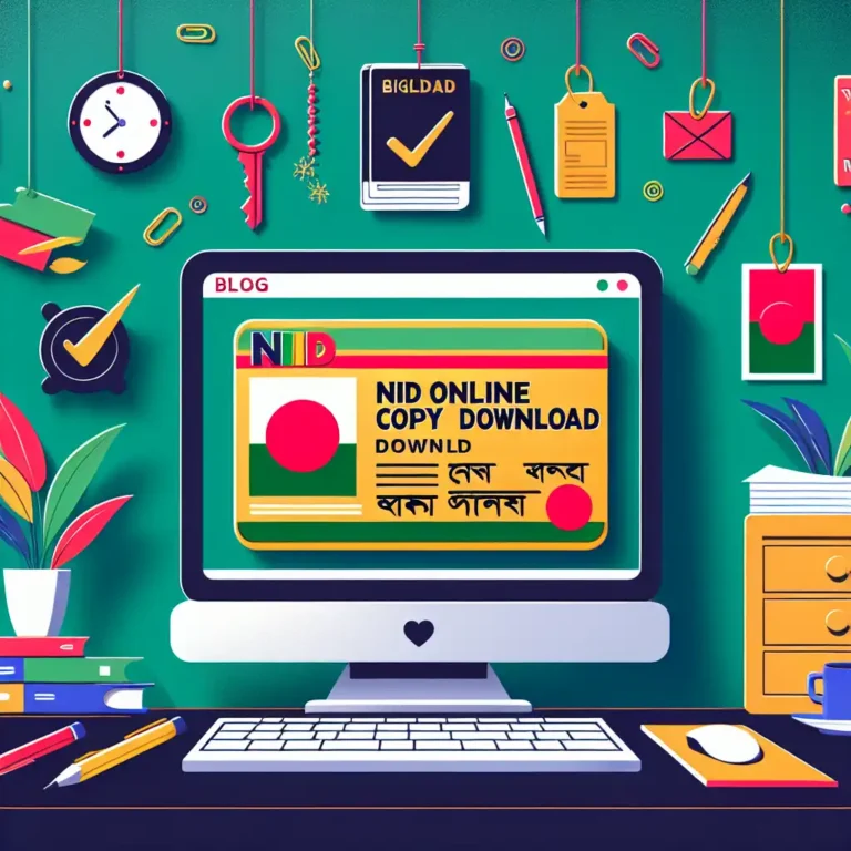 NID Online Copy Download | দেখুন অনলাইনে আইডি কার্ড বের করার নিয়ম